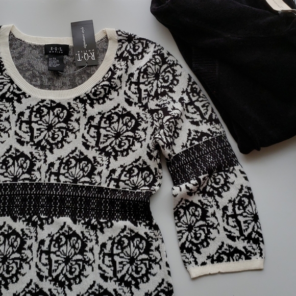 RQT Northern Lights Preppy Made Easy Sweater - Picture 2 of 13